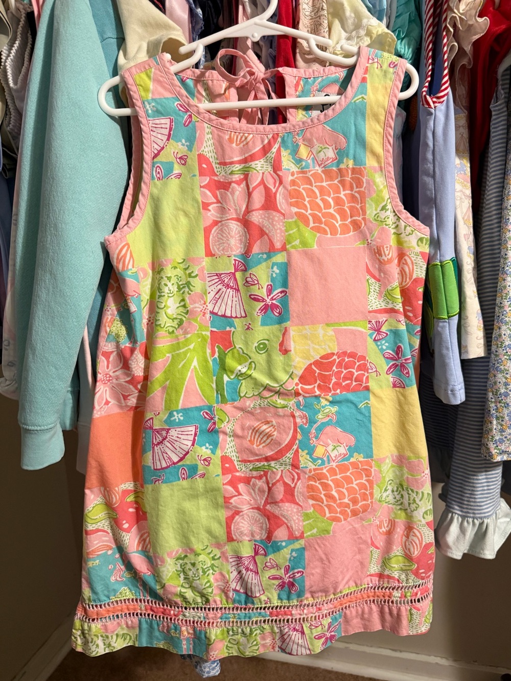 Vintage Lilly Pulitzer Girls Shift Dress